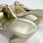 Open Edit Nordstrom Saydee Gold Metallic Puff Sandal Heel, NWOT, Size 5.5 Photo 5