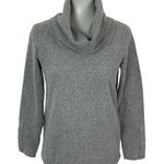 Simply Scarlett Gray Cowl Neck Pullover Sweater Long Sleeve S Cozy Fall Winter Photo 0