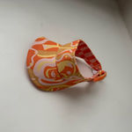 Dazey LA  Reversible Orange & Yellow Print Adjustable Visor Photo 2