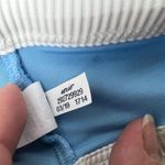 Aerie Blue & White One Shoulder Bandeau Bikini Set Size Small Photo 8