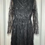 Double Crazy Black Sequin V Photo 5