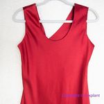White House | Black Market New! Sleeveless Satin Slip Dress in red, size 0 Photo 3