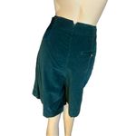 Liz Sport VINTAGE 1990'S HUNTER GREEN COTTON CORDUROY JACKET & SHORTS SET (12) Photo 10