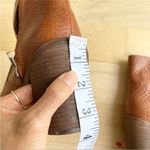 Madewell pebble leather heel ankle booties Photo 4