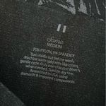 Soma Black Grey Leaf Print Seamless Cropped Shapewear Leggings High Waisted Sz M Photo 5