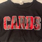 PINK - Victoria's Secret Victorias Secret Pink Cropped Sweatshirt Colligate Series Cards Medium Photo 2