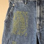 Everlane utility Jeans carpenter Stamp Art Wear Cinch Back Cheeky Adjustable 25 Photo 3