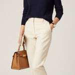 Sam & Libby Brielle Loafers Taupe Patent Gold Chain 9.5
Quiet Luxury Old Money Photo 0