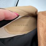 Veronica Beard Women 9.5 Arlo Suede Leather Wedge Boots Hazelwood Tan Brown NWOT Photo 4