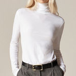 J.Crew  Feather jersey turtleneck Photo 0
