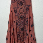 Free People ‎ Intimately Pink and Blue Asymmetrical Mini Sundress Photo 0