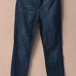 Charlotte Russe  Dark Wash High Waisted Raw Hem Skinny Jeans Size 4 GUC Photo 0