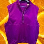 Bob‎ Timberlake Purple 1/4 Zip Sleeveless Sweatshirt Size Medium Photo 0