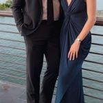 Anthropologie Deep V Twist Knot Dress Photo 1