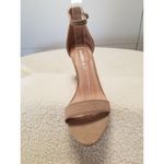 Madden Girl  Beella Taupe Faux Suede Block Heel Ankle Strap Sandal Women's Sz 9M Photo 1