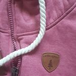 Wanakome Ladies 3/4 Zip Hooded Sweatshirt Photo 2