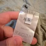 ANINE BING  Linen Long Sleeve Top Women’s‎ Size Small Lightweight Scoop Neck Photo 3