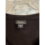 Simply Emma Black Tunic Top Plus Size 3X Photo 2