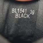 Womens Chunky High Top Snakeskin Hiking Sneakers Jumex Collection Shoes Size 39 Black Photo 6