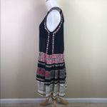 Anthropologie Anthro NorBlack NEW NorWhite Romana Swing Dress Small Photo 5