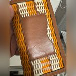 Tory Burch Leather Striped Wristlet Photo 8