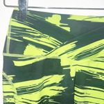 Alphalete Camo Green And Neon Yellow Surface Power Crossover Leggings Photo 3