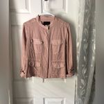 Anthropologie  Sanctuary Utility Jacket with Stand-Up Collar button down size S Photo 6