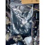 NWT Mandalay Black Gold Silk Beaded Cutout Maxi Long Evening Gown Dress Womens 8 Photo 13