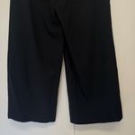 Vince  Black Wool Blend Twill Cropped Wide Leg Pants Work Trousers 4 Photo 5
