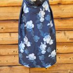 Sachin + Babi NWT Shay Floral Strapless Stretch Mikado Cocktail Midi Dress Photo 8