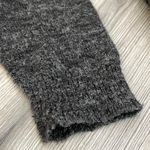 Anthropologie  Jolie Fuzzy Longline Open Front Cardigan Sweater | Dark Grey | XS Photo 3