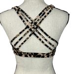 Victoria's Secret Victoria’s Secret Small Bralette Leopard Print Lined Strappy Racerback Stretch Photo 2