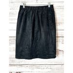 J.Crew Women's Knot Side Lined Asymmetrical Hem Wrap Mini Skirt Black Size 0 Photo 6