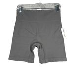 PacSun Bike Shorts Womens Large Gray Ribbed Neutral Gym Training Athleisure Photo 0