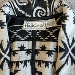 Vintage Flashback Black White Western Cropped Jacket Size Small Photo 5