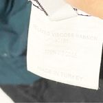 Mads Norgaard Copenhagen Size 36 Green Black Zip Back Lightweight Top Photo 3