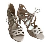 Dress Barn Women’s Elegant Cream Strappy 3.5” Heel Sandals. Size 9 Photo 5
