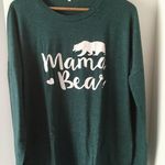 Mama Bear Shirt, XL 🐻 Green Photo 0