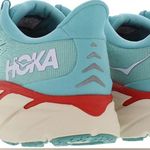 Hoka Women’s Clifton 8 Wide Blue Coral White Size 9D Photo 1