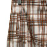 Veronica Beard Roman Skirt Size 4 Plaid Mini Cotton Blend Photo 6
