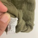 Aerie Olive Cotton Smocked Romper XS Pockets Spaghetti Straps Boho Hippie Photo 15