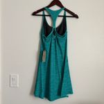 prAna NWT  Opal Dress Womens Size XS in Teal Riptide Athletic Built in Bra Dress Photo 8