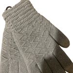Steve Madden  Gray Knit Touchscreen Friendly Light Gloves Women Sz OS Photo 2