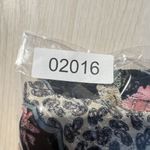 Niji of Waikiki Hawaiian Button Jacket M Art to Wear Floral Paisley Eyelets Black Size M Photo 11