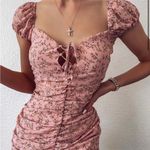 Tiger Mist  Cayden Mini Dress Pink Floral | small Photo 0