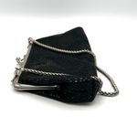 Kenneth Cole Y2K  Reaction Black Textured Clutch w/  removable Silver Chain Strap Photo 5