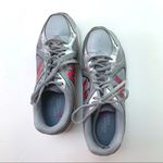 New Balance  Susan G. Komen walking athletic sneakers gray with pink trim Size 8 Photo 3