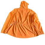 Lululemon Athletica Orange Raincoat with Hood and Water-Resistant Fabric Photo 2