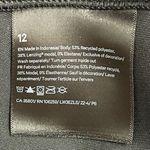 Lululemon Softstreme Oversized Cropped Crew Sweatshirt Black Size 12 Athleisure Photo 10