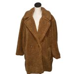 BEARPAW NWT  Teddy Sherpa Faux Fur Long Winter Ski Coat  SZ-3X Cognac Brown Photo 2